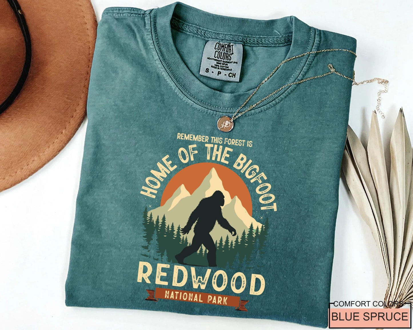 Redwood National Park Bigfoot T-Shirt: California Adventure Shirt