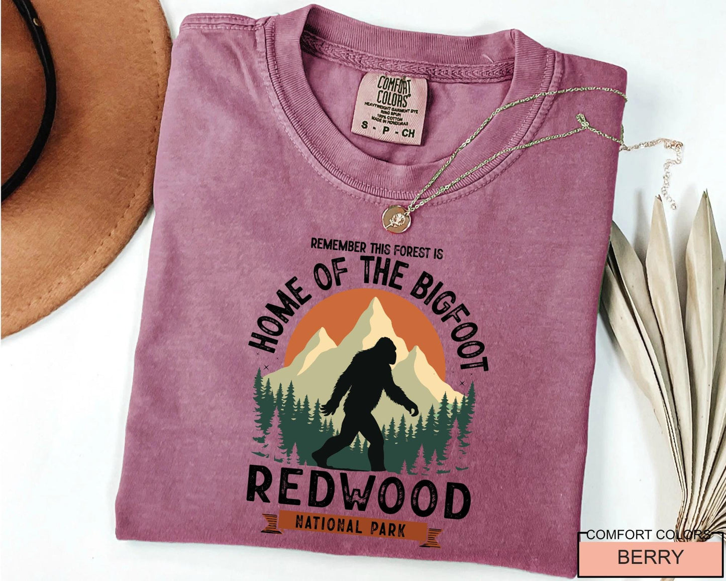 Redwood National Park Bigfoot T-Shirt: California Adventure Shirt
