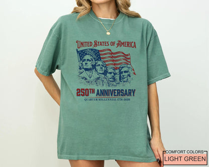 USA 250th Anniversary Shirt, 1776-2026 Semiquincentennial Patriotic Tee