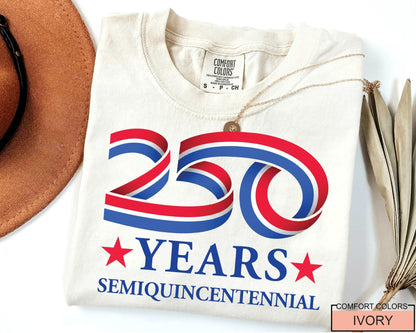 USA 250th Anniversary Shirt, Semiquincentennial Celebration Tee