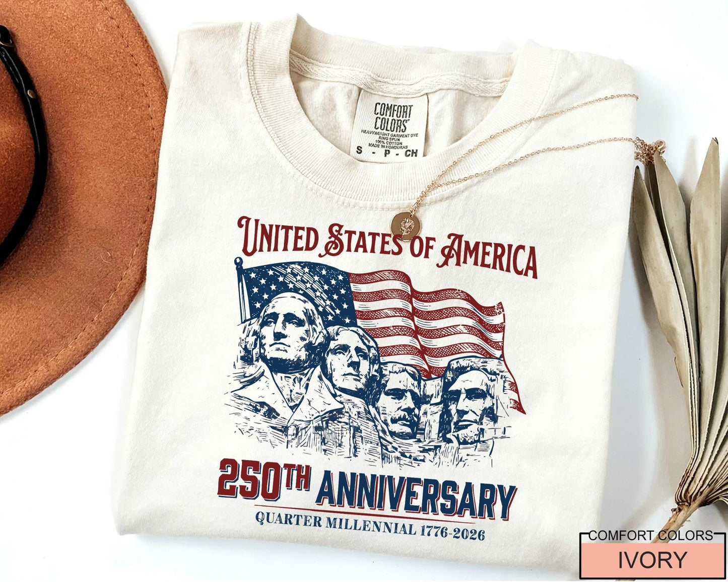 USA 250th Anniversary Shirt, 1776-2026 Semiquincentennial Patriotic Tee
