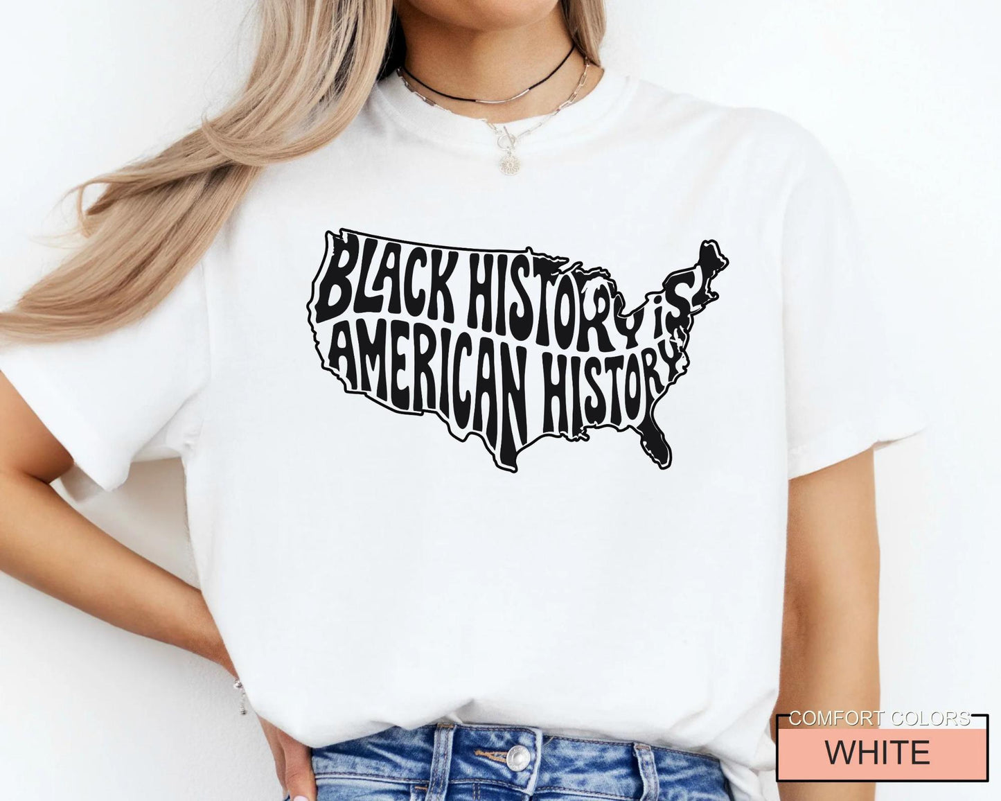 Black History is American History T-Shirt, Comfort Colors Tee