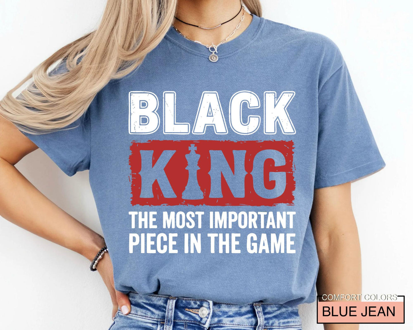 Black King The Important Piece in The Game Shirt,