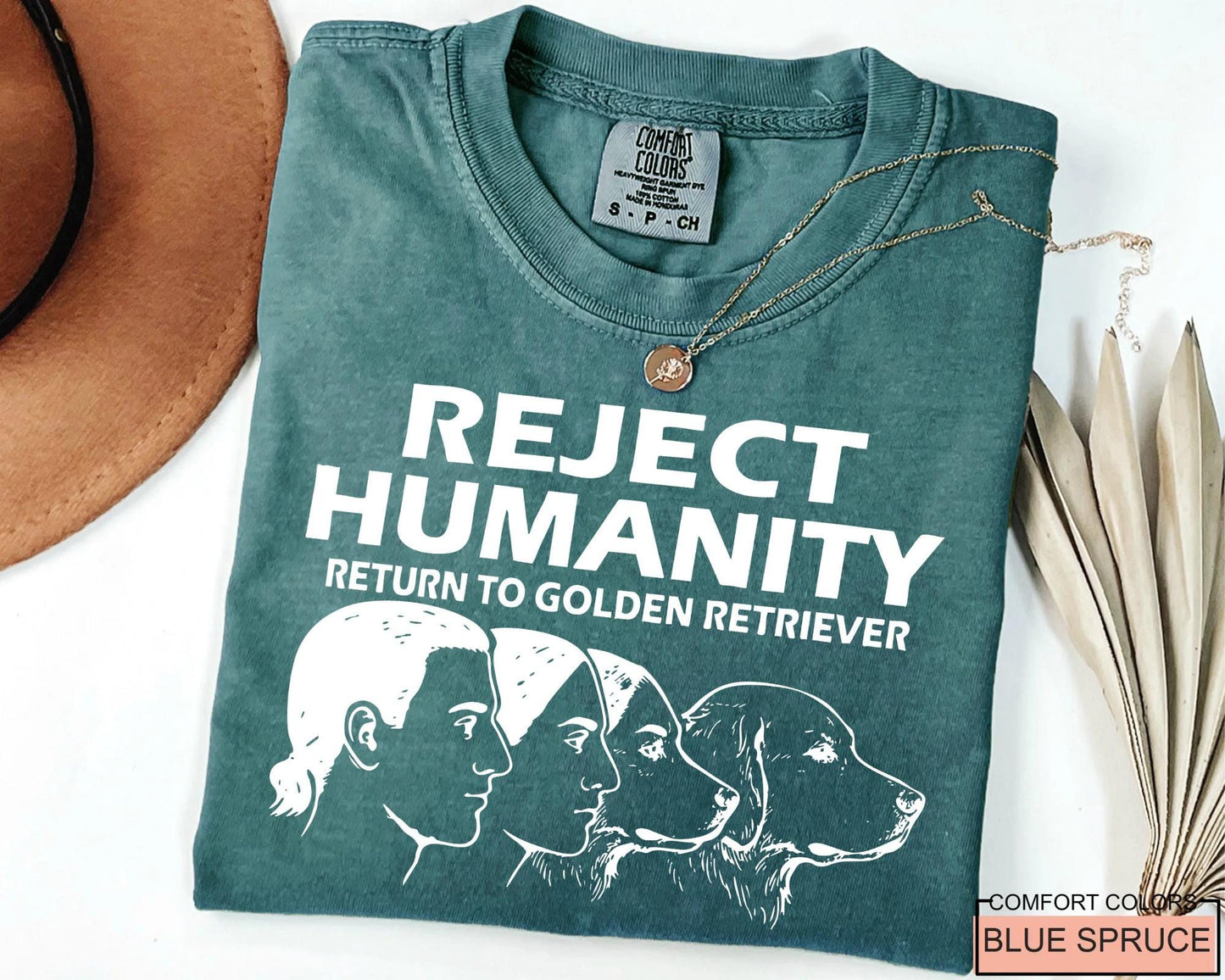 Return to Golden Retriever Shirt, Weirdcore Meme Tee