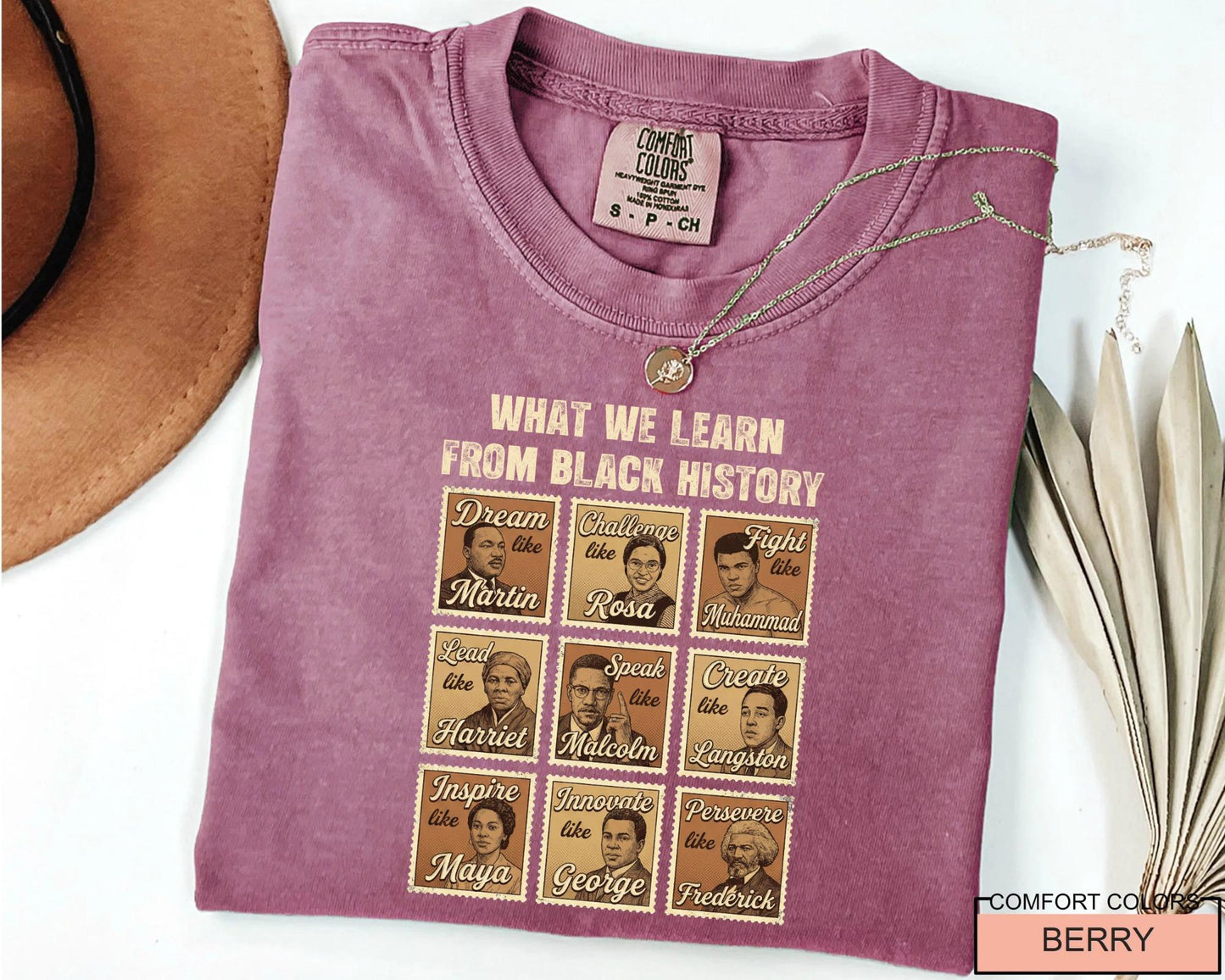 Black History Month Comfort Colors Tee, Civil Rights Shirt