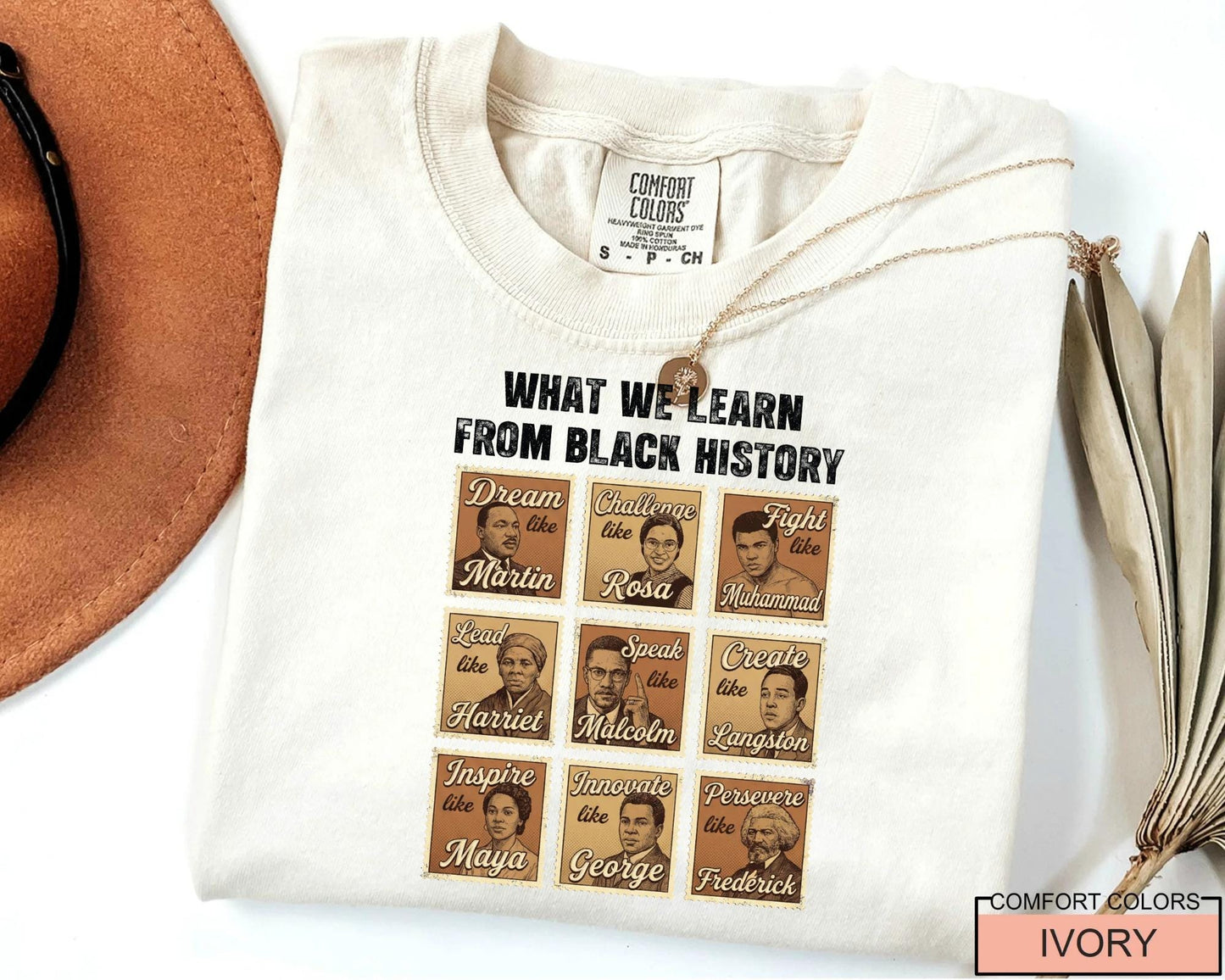 Black History Month Comfort Colors Tee, Civil Rights Shirt