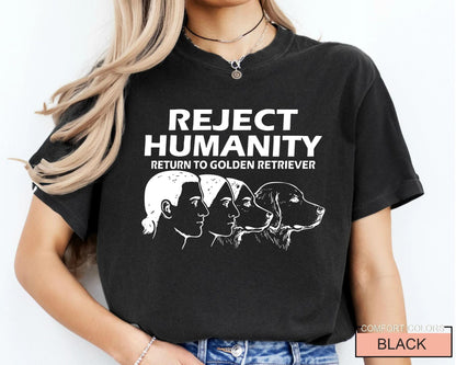 Return to Golden Retriever Shirt, Weirdcore Meme Tee