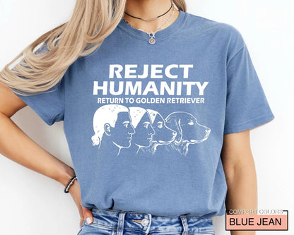 Return to Golden Retriever Shirt, Weirdcore Meme Tee