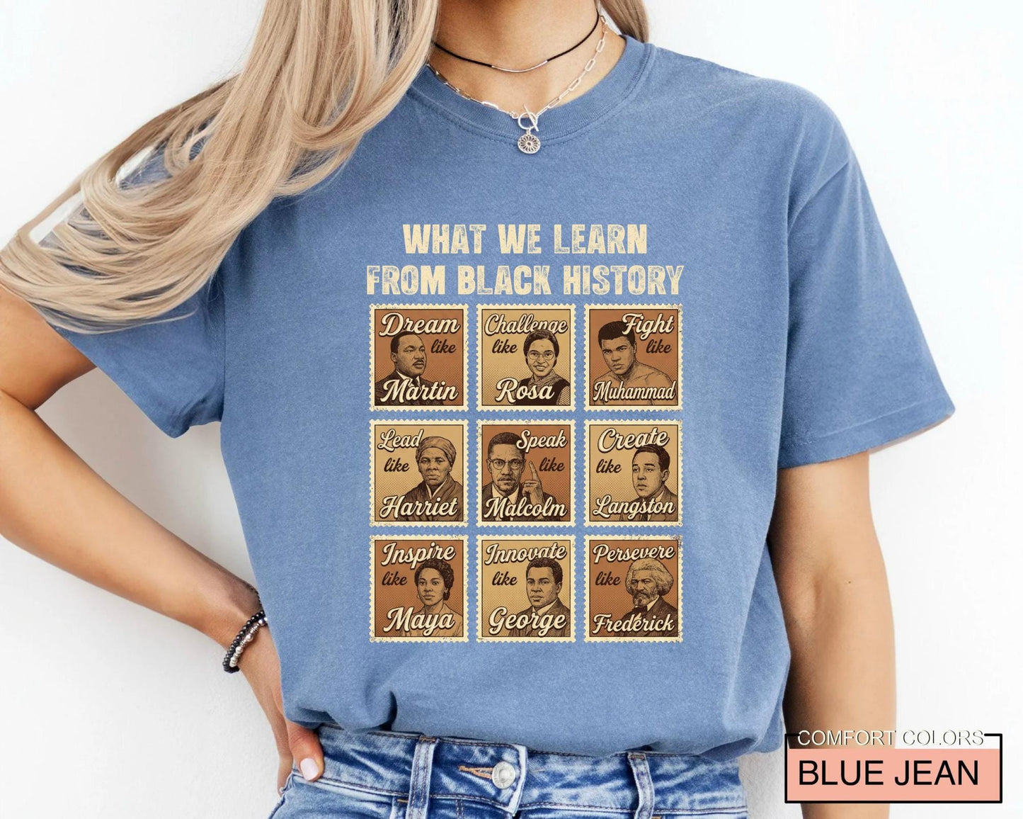 Black History Month Comfort Colors Tee, Civil Rights Shirt