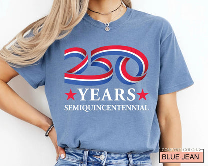 USA 250th Anniversary Shirt, Semiquincentennial Celebration Tee