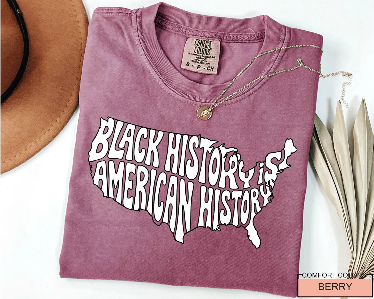 Black History is American History T-Shirt, Comfort Colors Tee