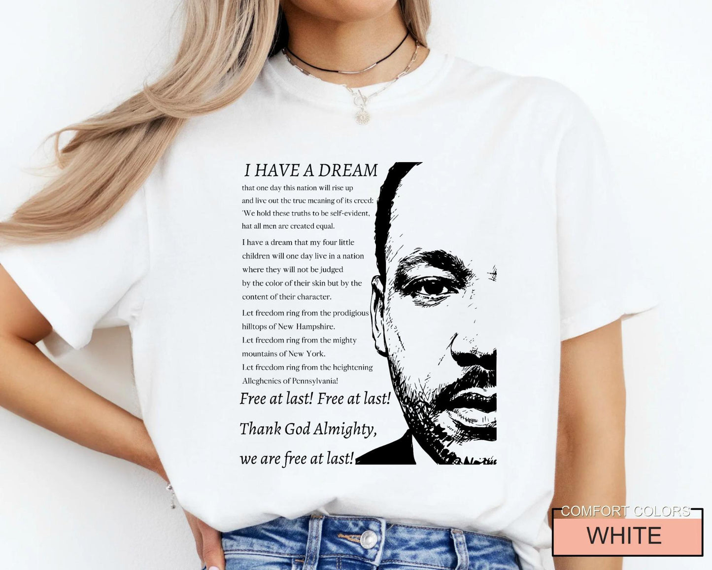 Martin Luther King Shirt, I Have a Dream Tee
