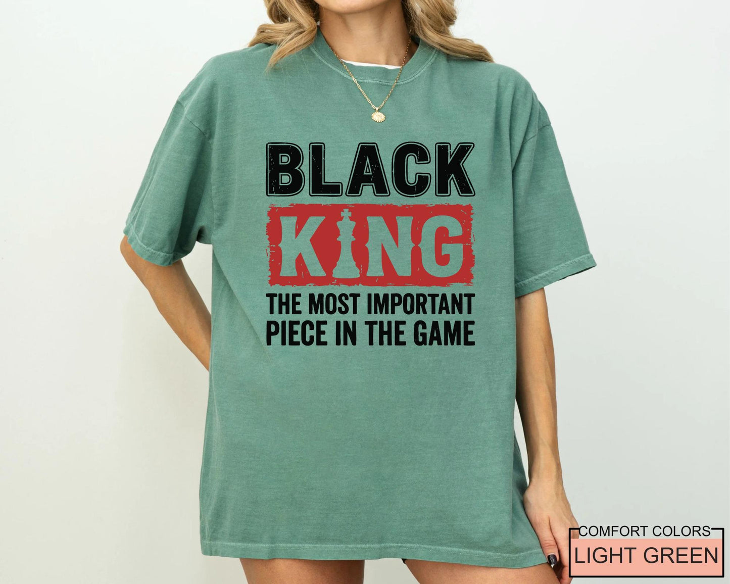 Black King The Important Piece in The Game Shirt,