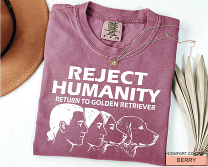 Return to Golden Retriever Shirt, Weirdcore Meme Tee