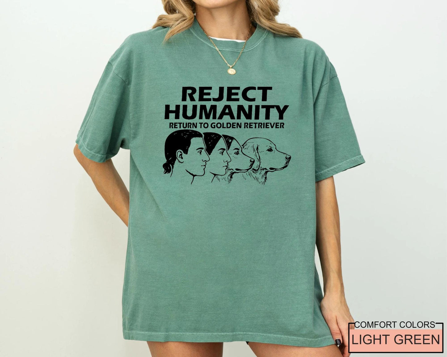 Return to Golden Retriever Shirt, Weirdcore Meme Tee