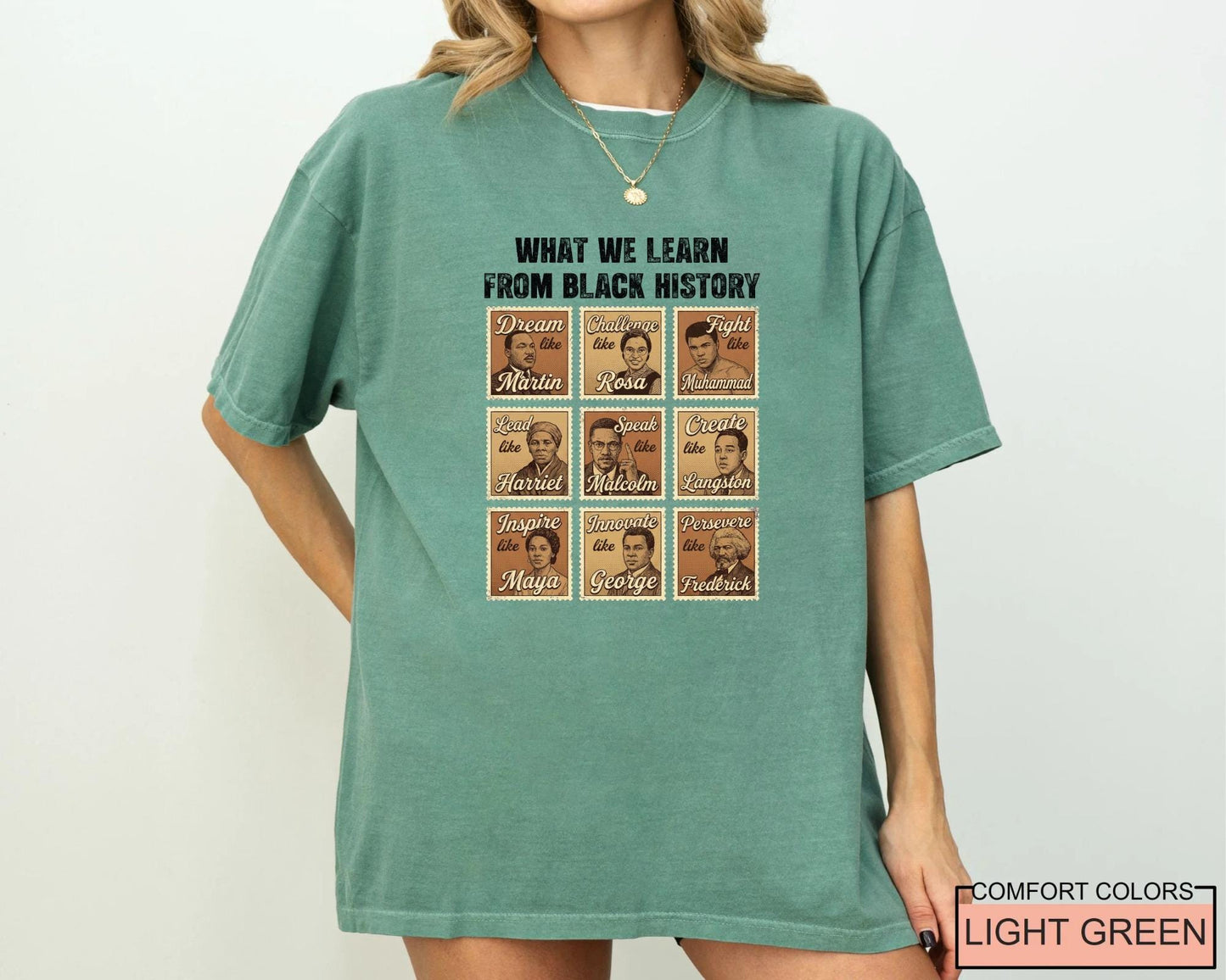Black History Month Comfort Colors Tee, Civil Rights Shirt