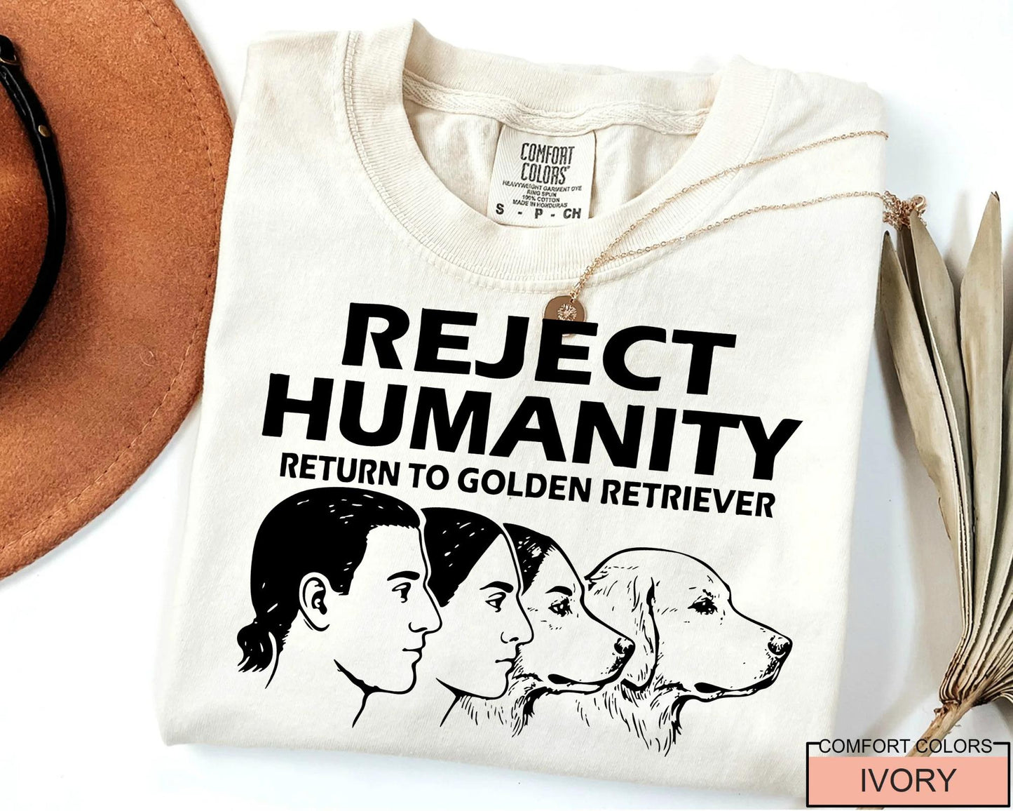 Return to Golden Retriever Shirt, Weirdcore Meme Tee