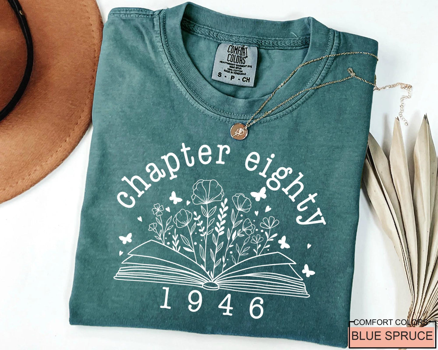 Chapter 80 Birthday Shirt for Women, Mother Born in 1946, Vintage 80th Bday Gift