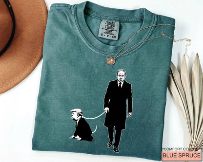 Trump is Netanyahu's Dog Anti Trump Shirt, Funny Political FDT Anti-Israel Outfit