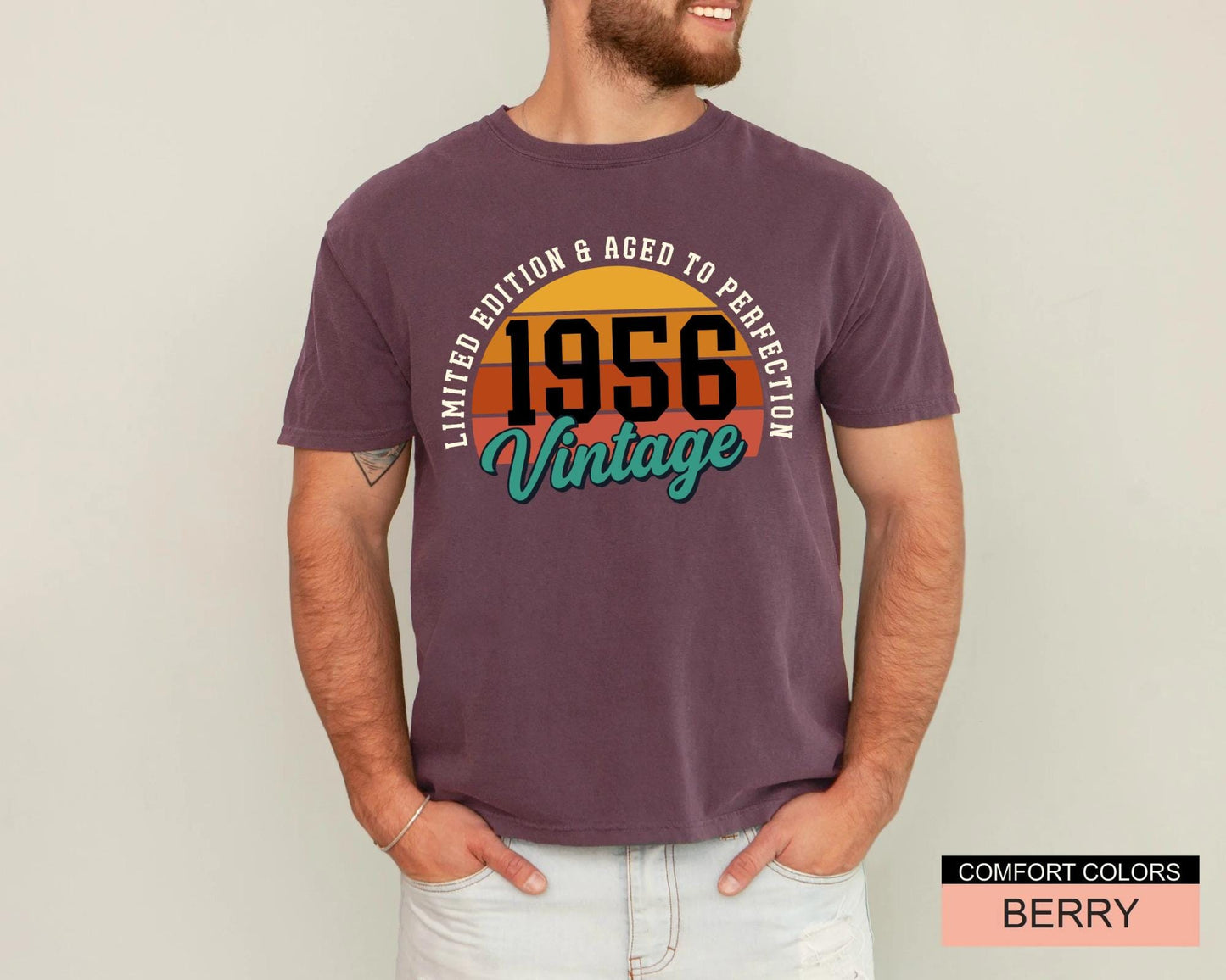 70th Birthday Shirt, Vintage 1956 T-Shirt