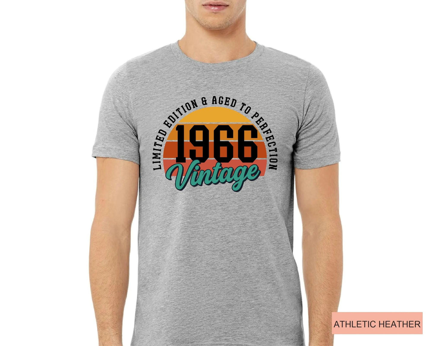 60 Years Old Birthday Shirt, Vintage 1966  Tee