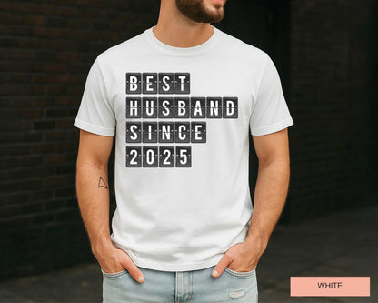 Best Husband T-Shirt, Customizable Year Anniversary Shirt