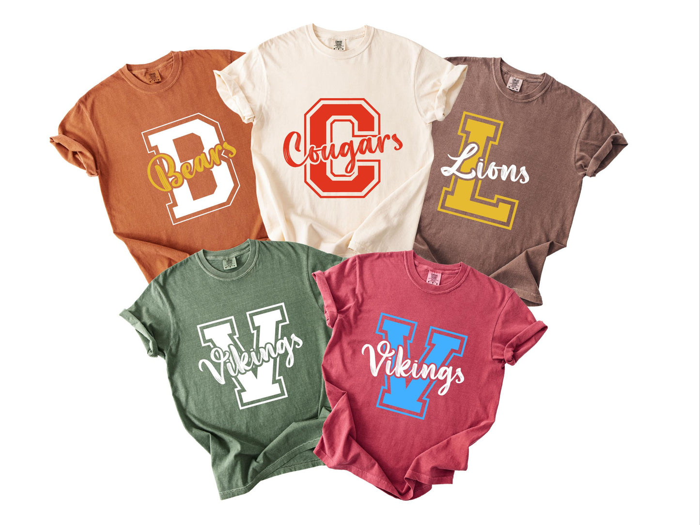 Custom Mascot T-Shirt: School Spirit Team Shirt