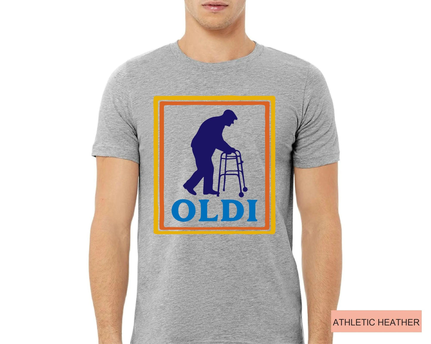 Sarcastic Oldi Grandpa Shirt, Old Age Humor Tee