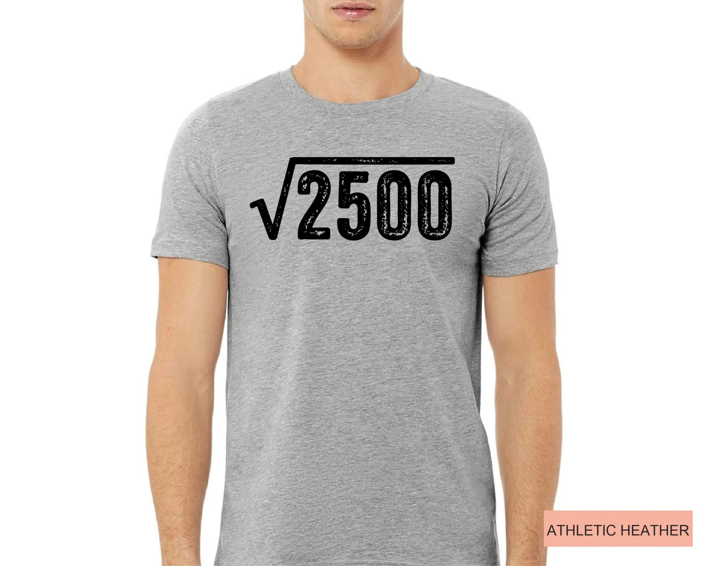 Square Root 50 Year Old Shirt, 1976 Years Old Tee