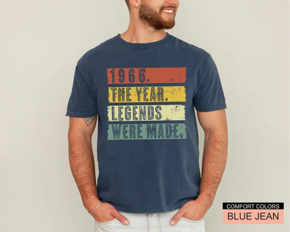 60 Years Old Birthday Gift , Legends Were Made T-Shirt