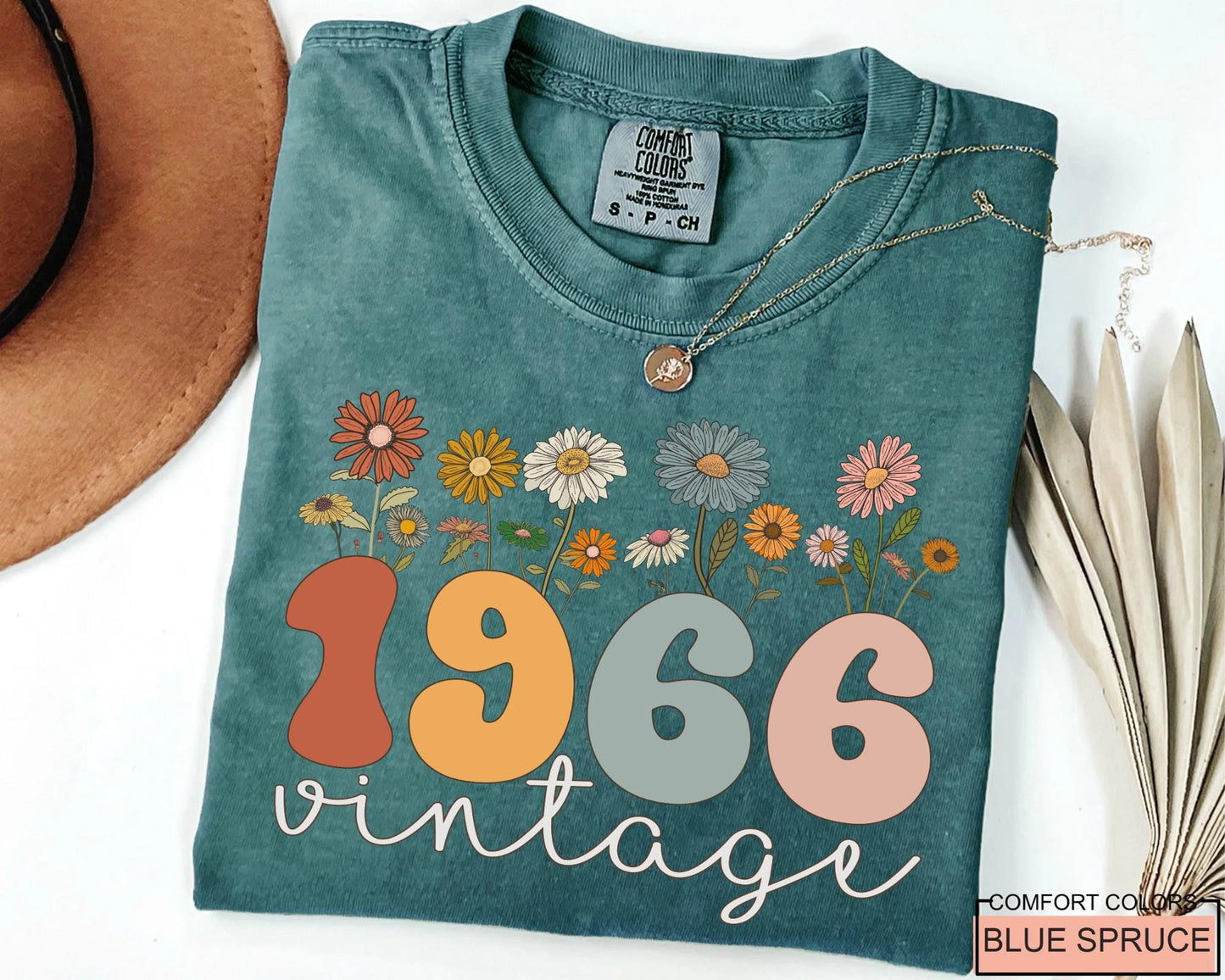 Vintage 60th Birthday T-Shirt - Retro 1966 Turning Sixty Tee