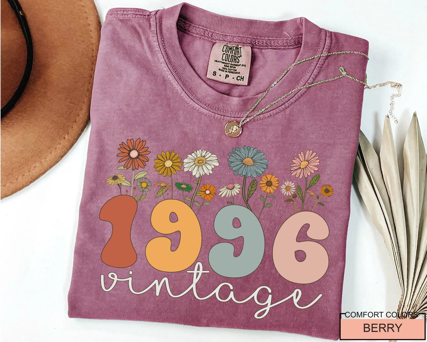 Custom 30th Birthday Tee Shirt - Vintage 1996 Tshirt for Daughter