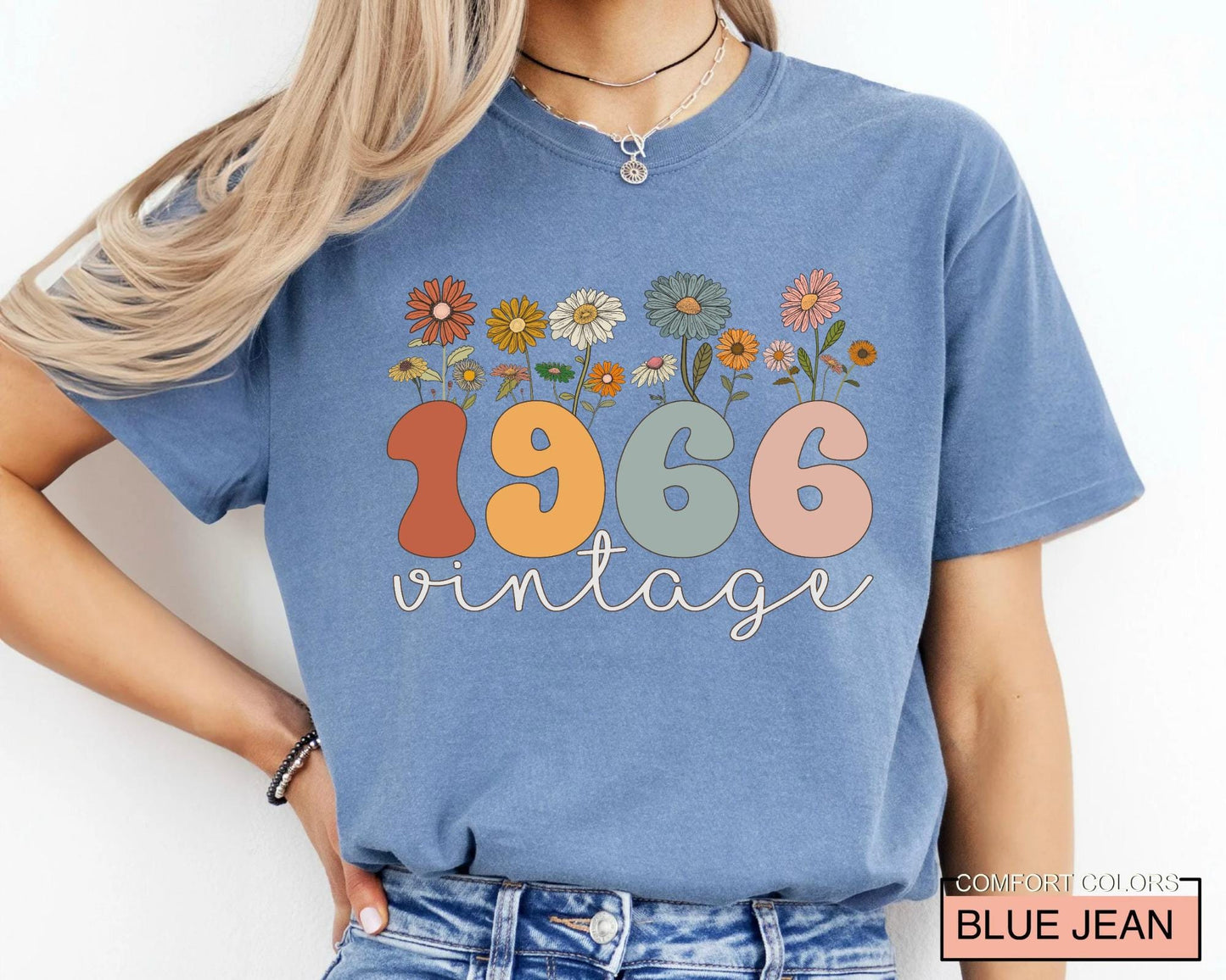 Vintage 60th Birthday T-Shirt - Retro 1966 Turning Sixty Tee