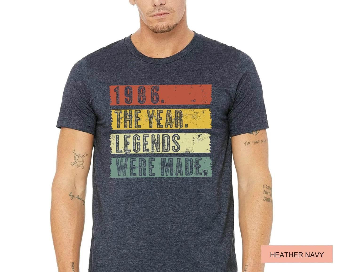 40th Birthday Shirt , Vintage Legends Were Made Tee