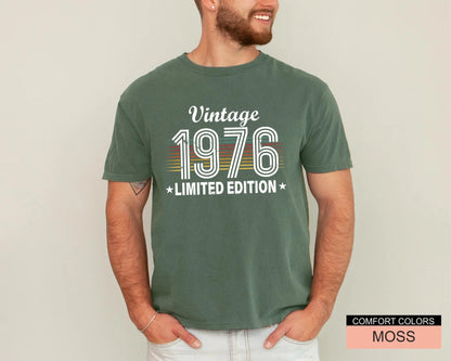 50th Birthday Shirt, Vintage 1976 Limited Edition T-Shirt