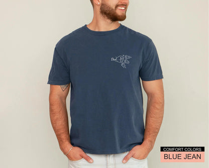 Personalized Dad Fist Bump Shirt, With Kids Names Custom Father's Day Gift Tee