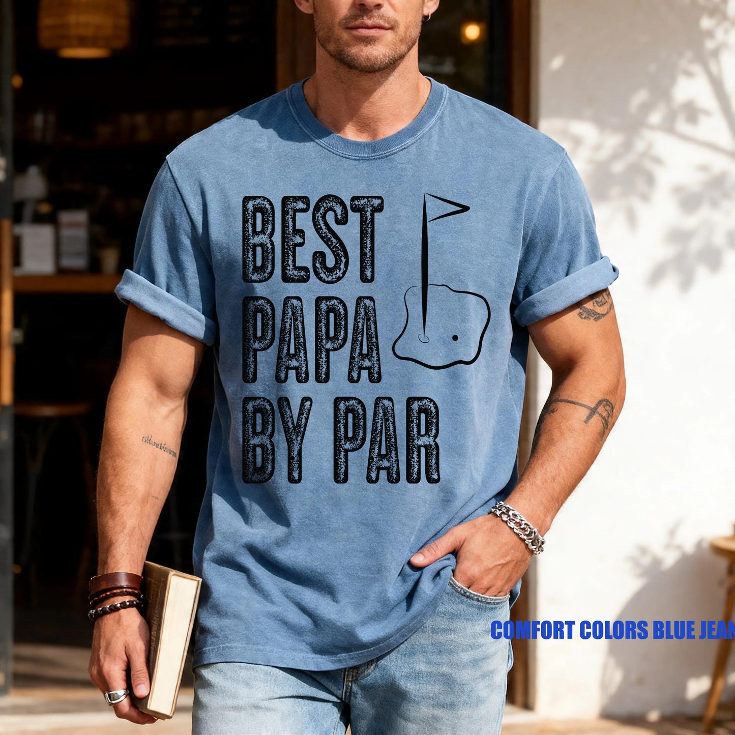 Best Papa By Par Shirt, Golf Player Papa Golf Gift Tshirt, Golfing Papa Tee Shirt, Gift for Grandpa, Father's Day Shirt for Grandfather