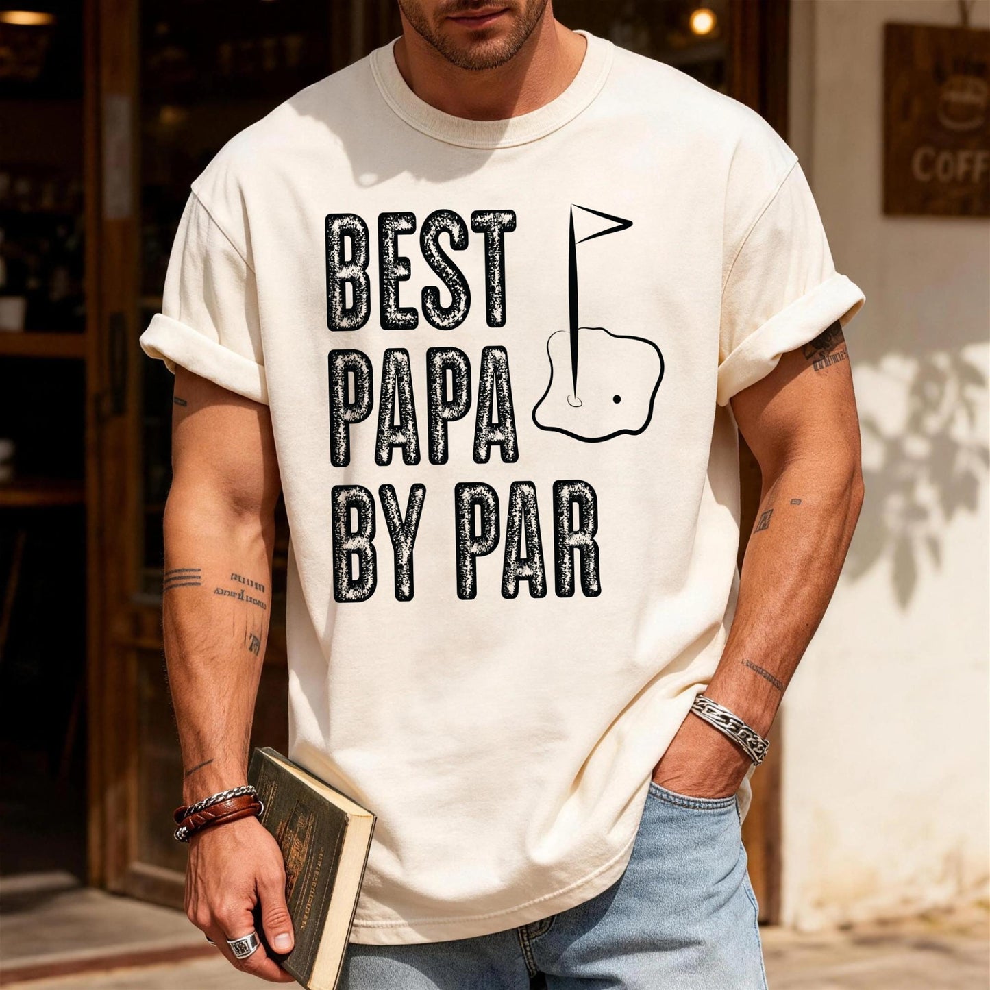 Best Papa By Par Shirt, Golf Player Papa Golf Gift Tshirt, Golfing Papa Tee Shirt, Gift for Grandpa, Father's Day Shirt for Grandfather