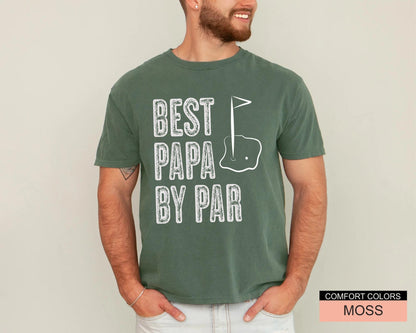 Best Papa By Par Shirt, Golf Player Papa Golf Gift Tshirt, Golfing Papa Tee Shirt, Gift for Grandpa, Father's Day Shirt for Grandfather