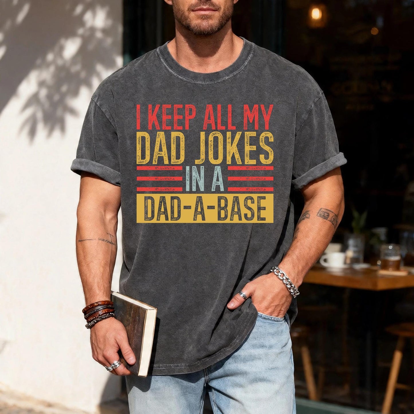 Dad Jokes T-Shirt, Dad-a-Base Shirt, Father's Day Gift