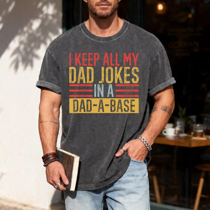 Dad Jokes T-Shirt, Dad-a-Base Shirt, Father's Day Gift
