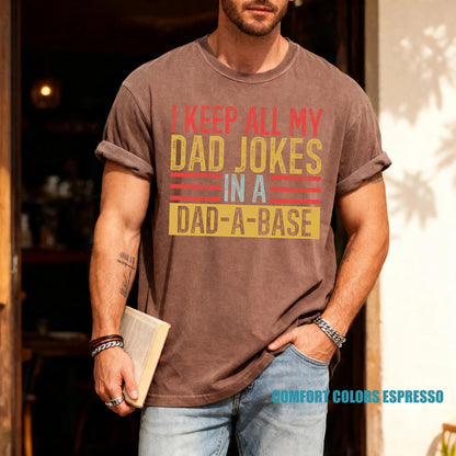 Dad Jokes T-Shirt, Dad-a-Base Shirt, Father's Day Gift