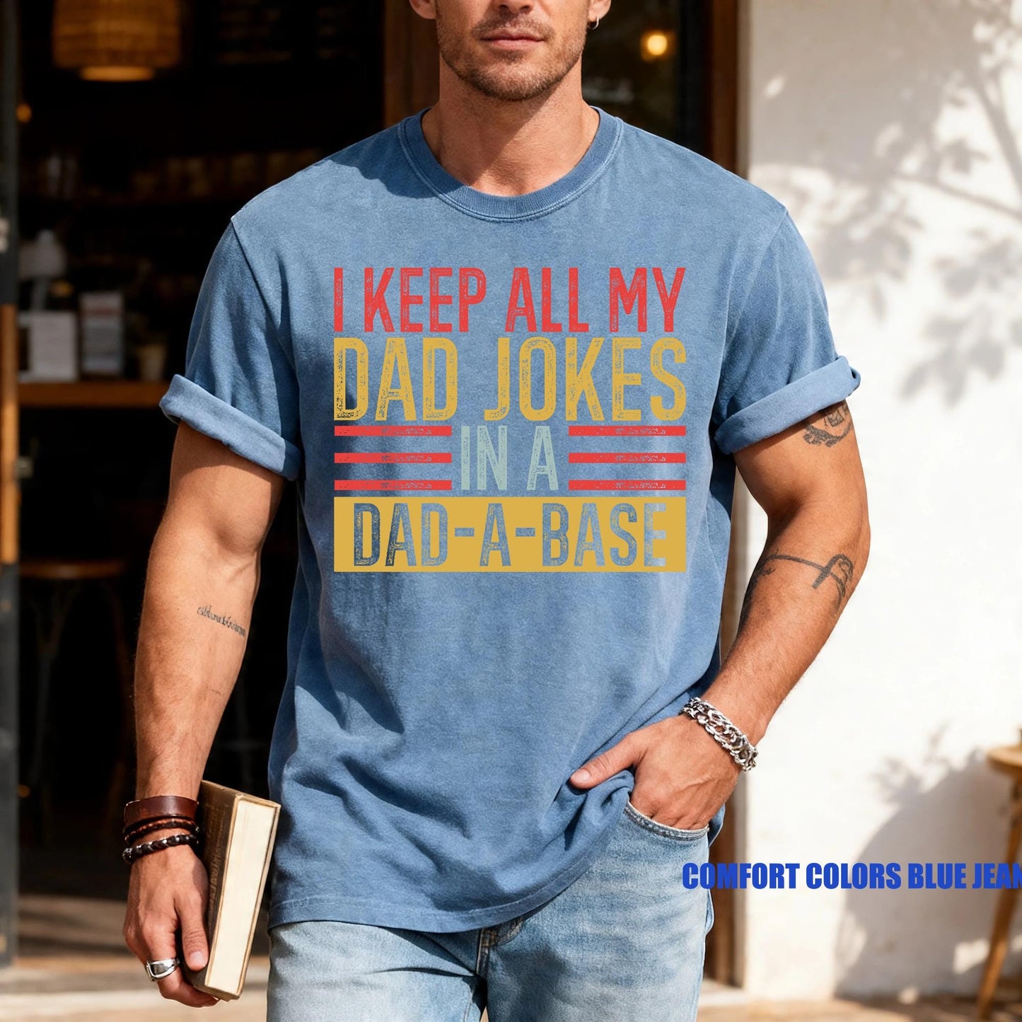 Dad Jokes T-Shirt, Dad-a-Base Shirt, Father's Day Gift