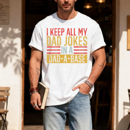Dad Jokes T-Shirt, Dad-a-Base Shirt, Father's Day Gift