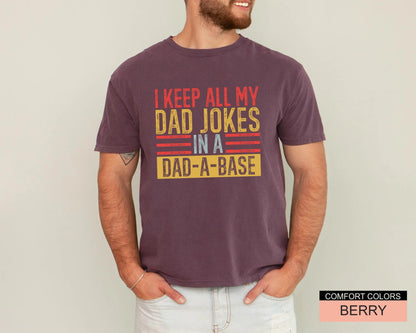 Dad Jokes T-Shirt, Dad-a-Base Shirt, Father's Day Gift