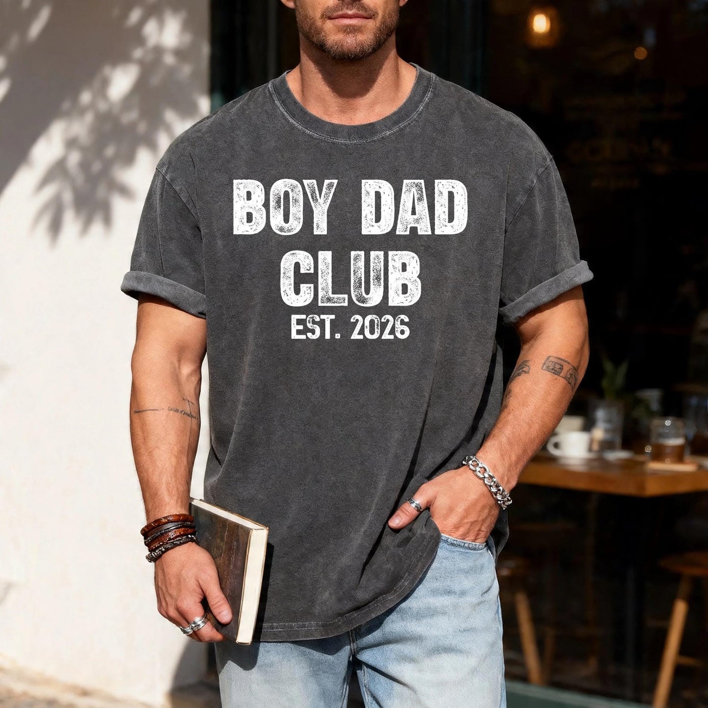 Boy Dad Club Shirt, Expecting Father Tee
