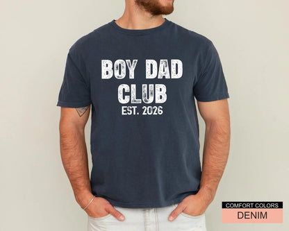 Boy Dad Club Shirt, Expecting Father Tee