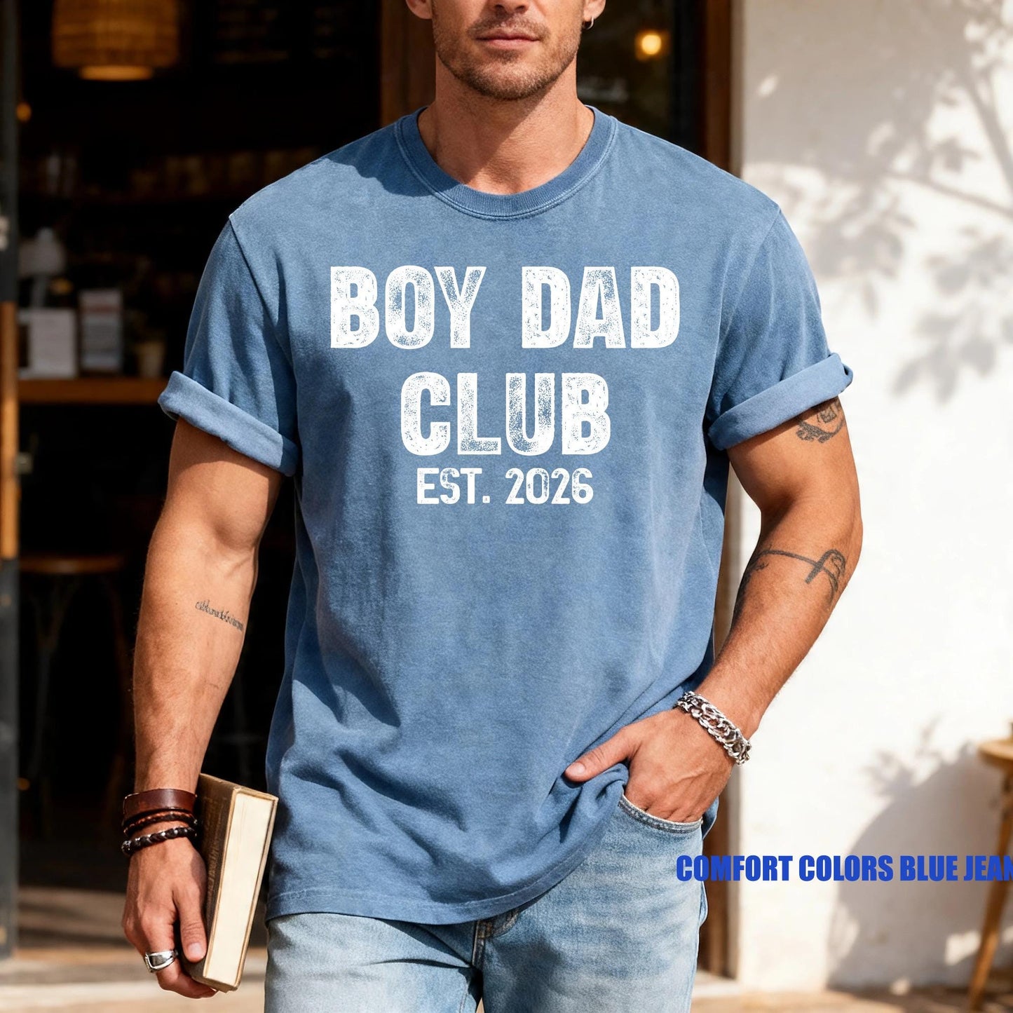 Boy Dad Club Shirt, Expecting Father Tee
