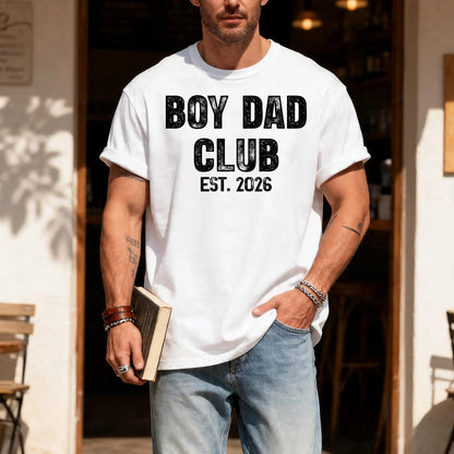 Boy Dad Club Shirt, Expecting Father Tee