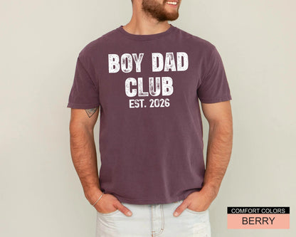 Boy Dad Club Shirt, Expecting Father Tee